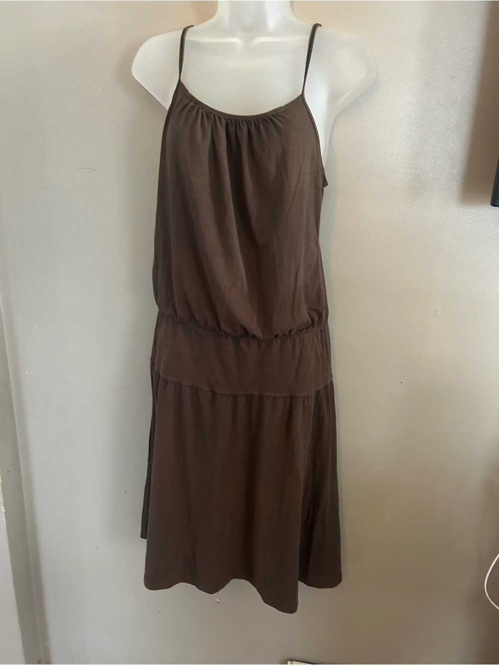 James Perse Dress - brown supima sundress